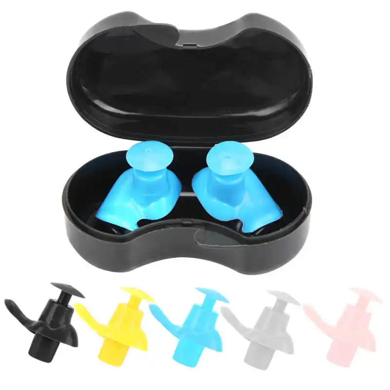 Soft Earplugs Silicone Waterproof Earplug Dust-Proof Ear Environmental Sport Plugs Diving Water Sports Swimming Pool Accessories