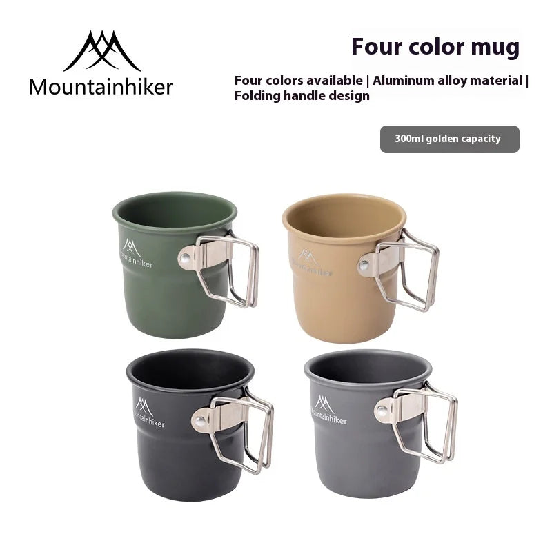 Mountainhiker camping cup aluminum cup travel tableware picnic utensils outdoor equipment travel cooking set cookware hiking