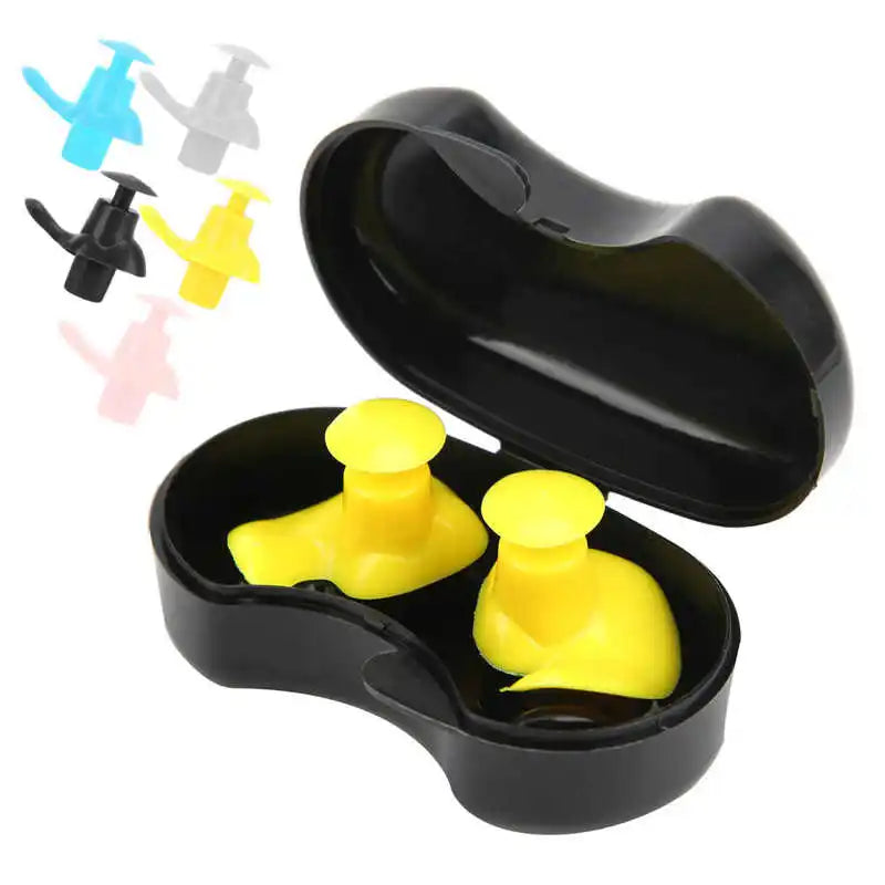Soft Earplugs Silicone Waterproof Earplug Dust-Proof Ear Environmental Sport Plugs Diving Water Sports Swimming Pool Accessories