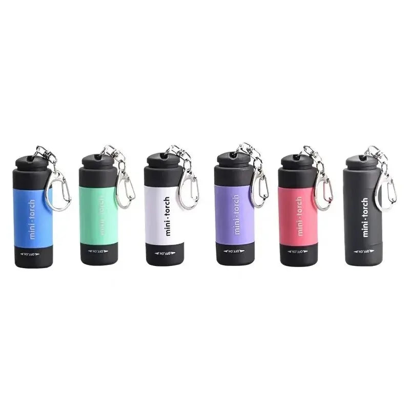 LED Micro Pocket Flashlight | Portable & USB Rechargeable Keychain Light