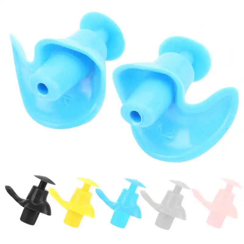 Soft Earplugs Silicone Waterproof Earplug Dust-Proof Ear Environmental Sport Plugs Diving Water Sports Swimming Pool Accessories