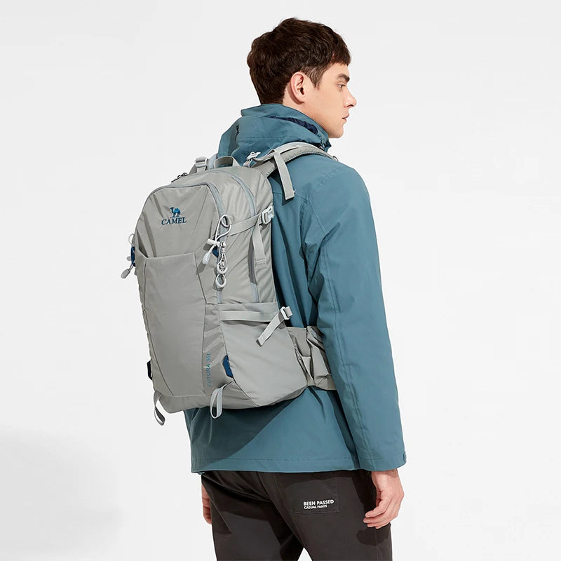 GOLDEN CAMEL Hiking Man Backpacks Lightweight Bag for Men Outdoor Women's Running Sports Bag for Travel Cycling Rucksack