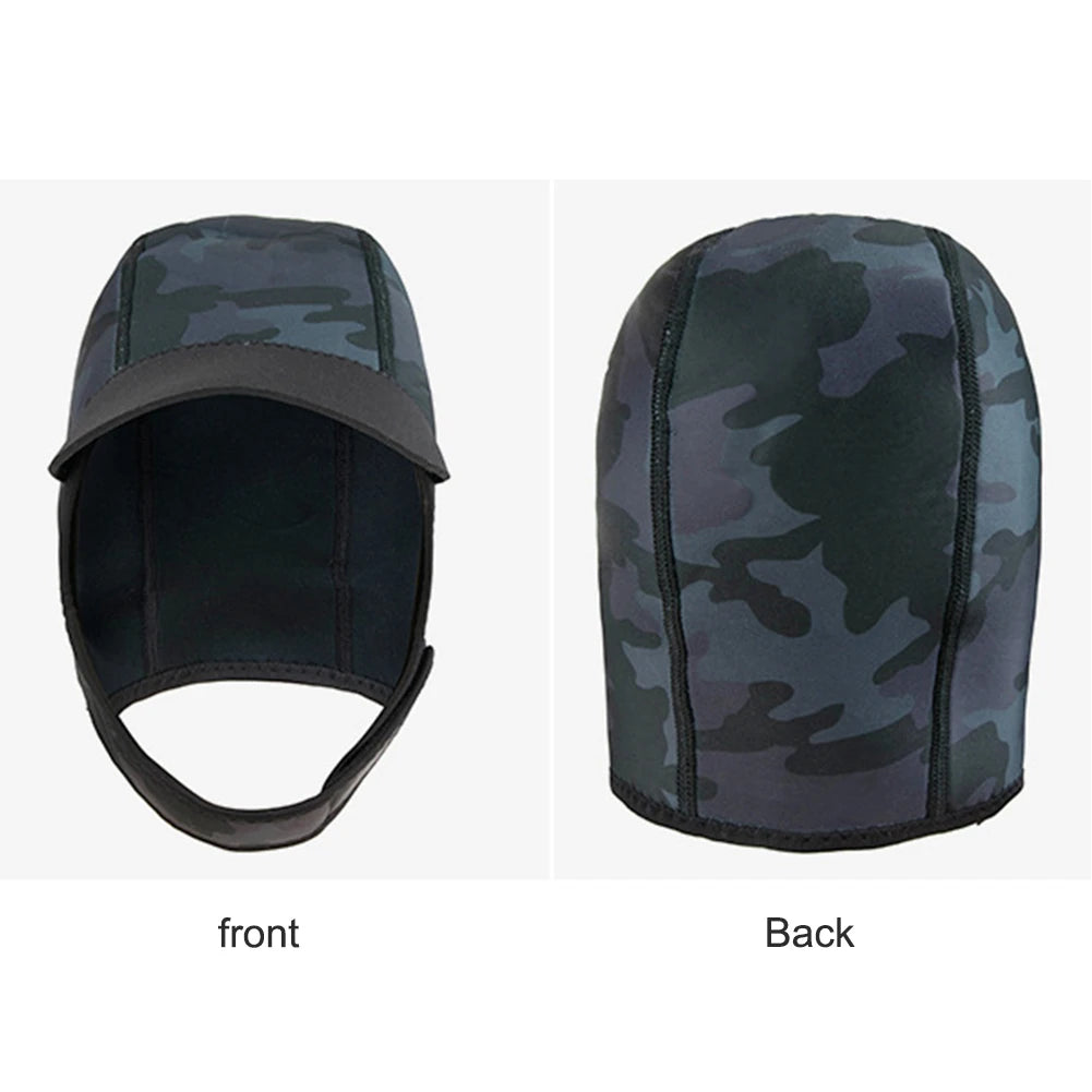 Professional Diving Hood Cap | Snorkeling, Scuba, and Water Sports Headgear