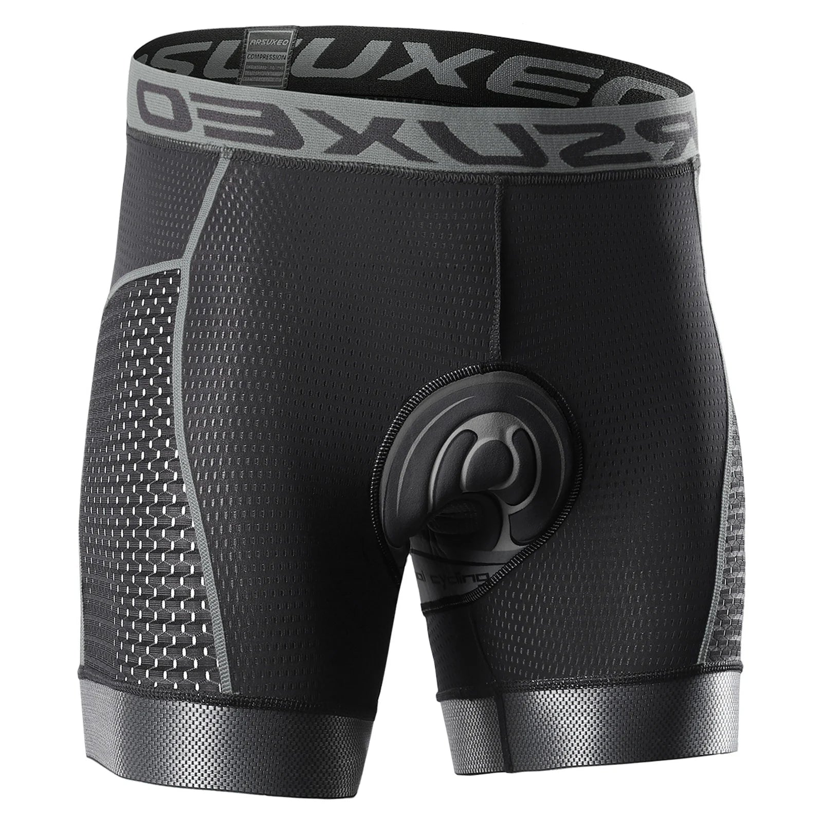 Arsuxeo Men’s 5D Gel Padded Cycling Underwear Shorts | Quick-Dry MTB & Road Bike Shorts