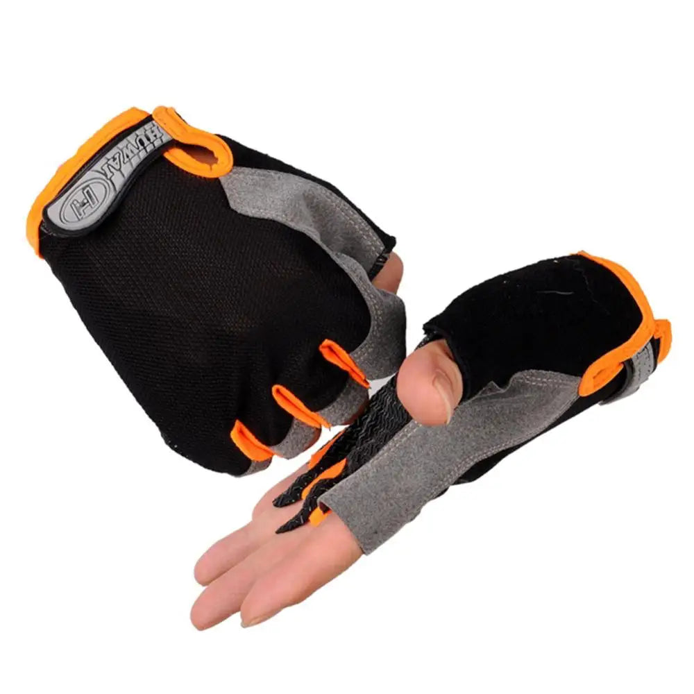 Cycling Gloves | Anti-Slip, Shock-Absorbing, Breathable Half-Finger Bike Gloves