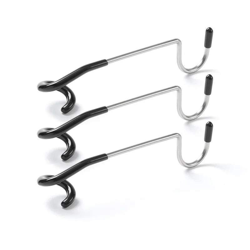 Stainless Steel Camping Light Pole Hook | Multifunctional Outdoor Lamp Stand Hook for Camping