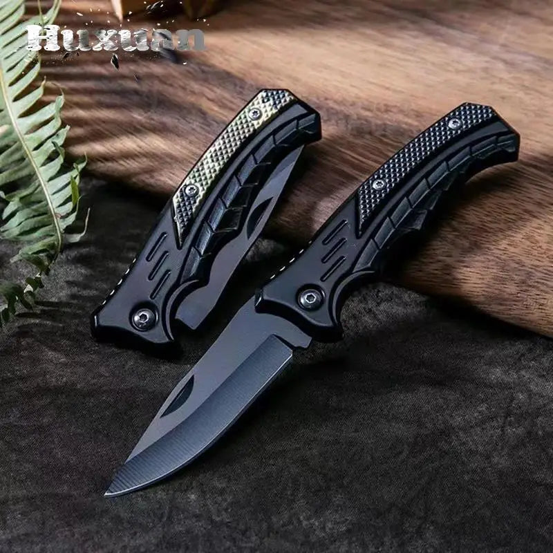 Stainless Steel Folding Survival Knife | Multi-Tool Pocket Knife for Camping Adventures