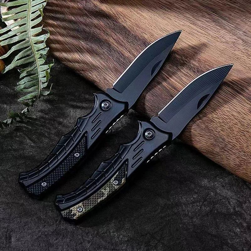 Stainless Steel Folding Survival Knife | Multi-Tool Pocket Knife for Camping Adventures