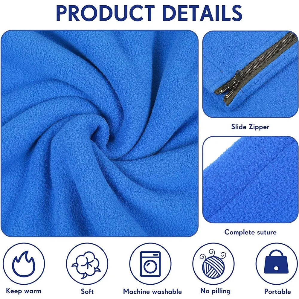 Portable Fleece Sleeping Bag Liner | Ultra-Light & Warm Travel Sheet