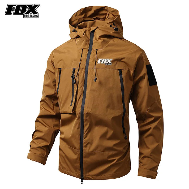 FOX RIDE RACING MTB Bicycle Outdoor Sports Coat Cycling Mountain Bike Jackets Motocross Clothing Man's Fahrrad Regenkleidung