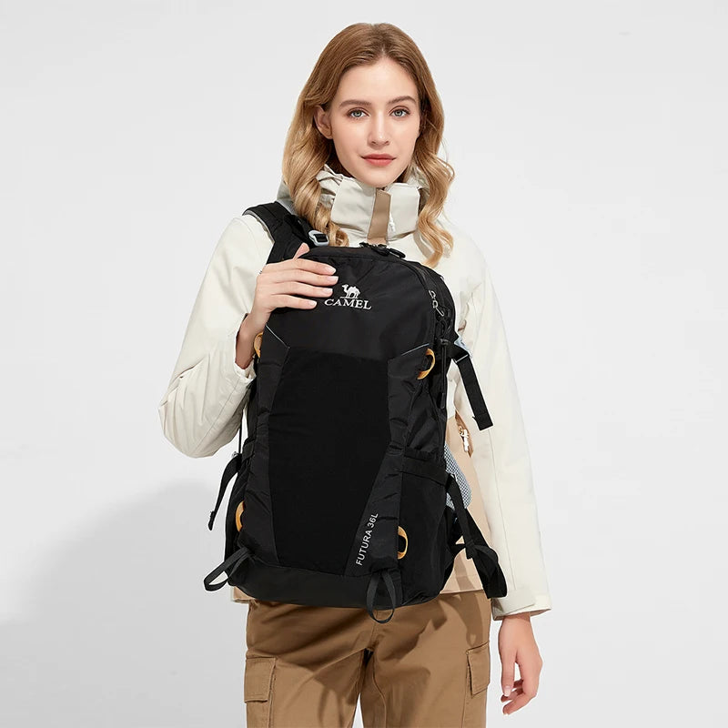 GOLDEN CAMEL Hiking Man Backpacks Lightweight Bag for Men Outdoor Women's Running Sports Bag for Travel Cycling Rucksack