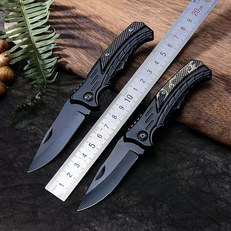 Stainless Steel Folding Survival Knife | Multi-Tool Pocket Knife for Camping Adventures