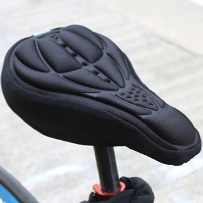 3D Soft Bike Seat Cover | Comfortable Foam Saddle Cushion for Cycling